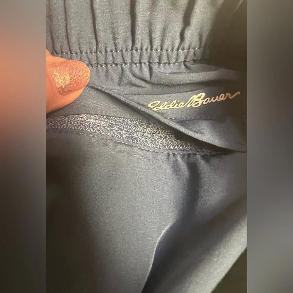 Eddie Bauer Women Size XL Athletic Running Athleisure Pants Training Blue - Picture 8 of 11
